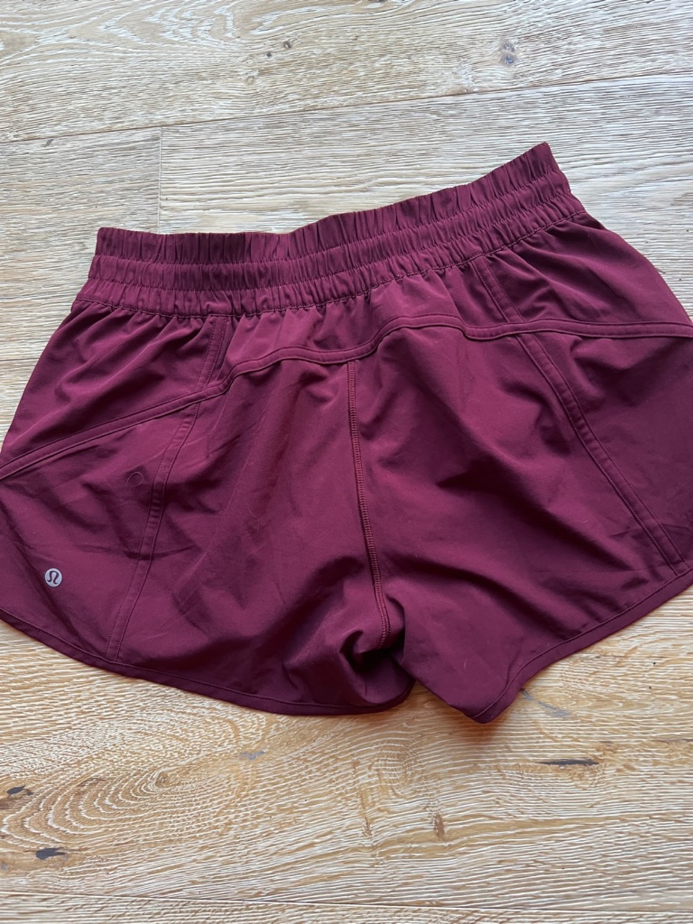 lululemon athletica Women's Burgundy Athletic Shorts 10